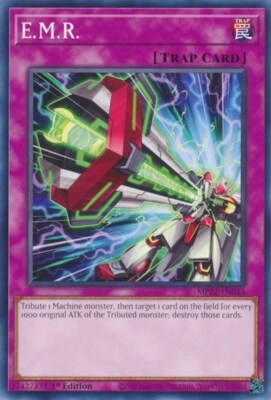1x E.M.R. - 1st Edition NM Eng YuGiOh - 2022 Mega Tin - Pharoah's Gods-image