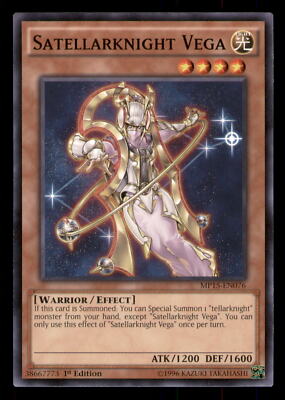 Yugioh Satellarknight Vega #MP15-EN076 2015 Mega-Tins Mega Pack LP-image