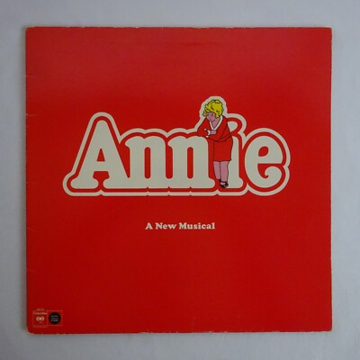 Annie A New Musical Original Cast Soundtrack Vinyl LP Various Artists-image