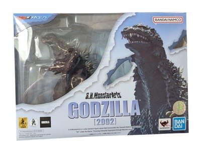 S.H. MonsterArts Godzilla 2002 Action Figure Used Opened-image