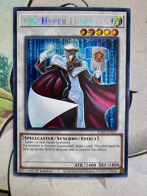 T.G. Hyper Librarian Holo Yugioh TCG YG521-image