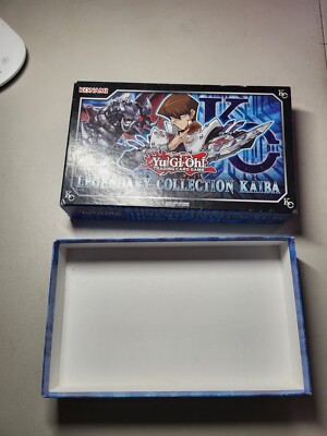 EMPTY BOX ONLY! NO CARDS INCLUDED KAIBA YUGIOH LEGENDARY Collection Box Set-image