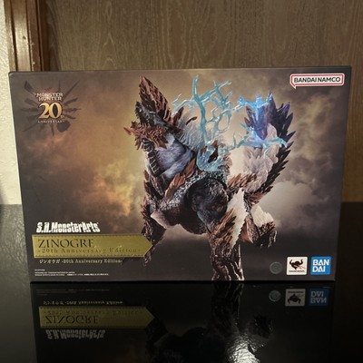 Bandai S.H. MonsterArts Monster Hunter Zinogre 20th Anniversary Edition-image