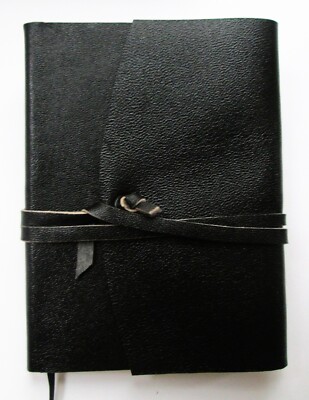 Black Leather Notebook  5