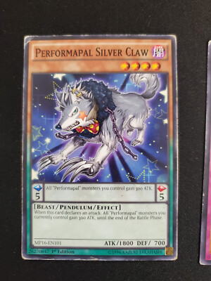 Yu-Gi-Oh! Performapal Silver Claw MP16-EN101 - MP-image