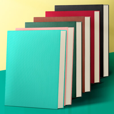 240 Pages PU Leather Journal A4 Notebook Lined Paper Writing Diary Planner-image