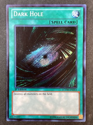 Yu-Gi-Oh TCG #LCYW-EN053 Dark Hole Secret Rare LP-image
