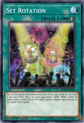 Yugioh! LP Set Rotation - MP18-EN019 - Common - 1st Edition Lightly Played, Engl-image