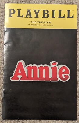 Annie Playbill - Madison Square Garden, The Theater,  2024/25-image
