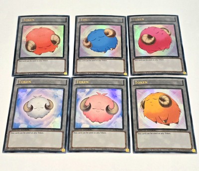 6x Yugioh Sheep & Lamb token cards - Legendary collection 4 LC04 Yu-Gi-Oh! TCG-image