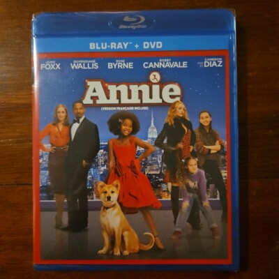 Annie (Blu-ray/DVD, 2015, Canadian Bilingual) New & Sealed!-image