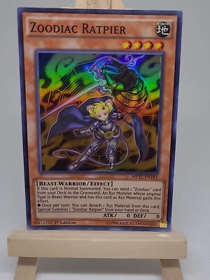 Yu-Gi-Oh! TCG Zoodiac Ratpier 2017 Mega-Tin Mega Pack MP17-EN181 1st Edition...-image