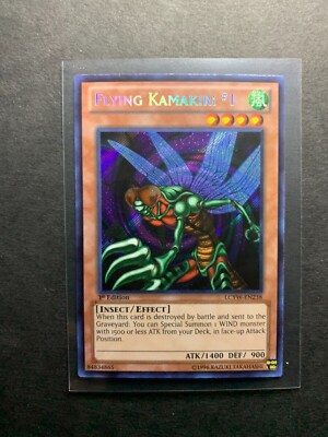 1x (M/NM) Flying Kamakiri #1 - LCYW-EN238 - Secret Rare - 1st Edition  YuGiOh-image