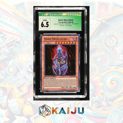 Yu-Gi-Oh! Dark Necrofear 2012 Leg. Coll. 3: Yugis World LC03-EN002 Ultra CGC 6.5-image