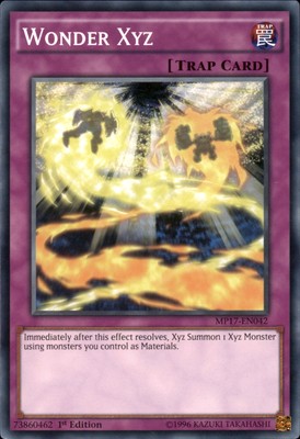 1st Ed Wonder Xyz MP17-EN042 Yugioh-image