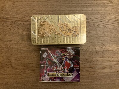 Yu-Gi-Oh! Tin of Ancient Battles - Kings Court Booster Box - 1st Edition Sealed-image