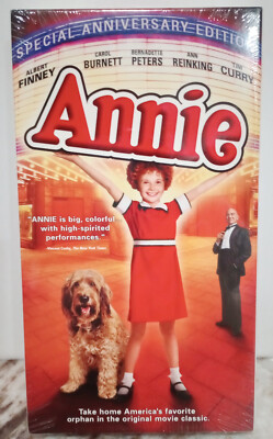 Annie Special Anniversary Edition VHS 1982 Factory Sealed-image