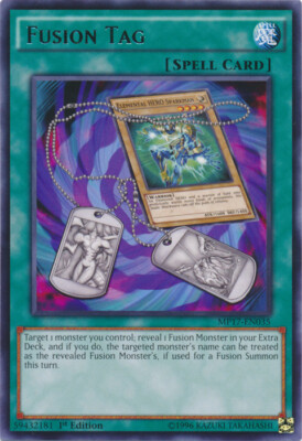 Fusion Tag - MP17-EN035 - Rare - 1st Edition x1 - Lightly Played-image