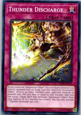 Yu-Gi-Oh Yugioh Thunder Discharge MP23-EN272 Mega Tin Dueling Heroes-image