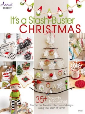 Annie's Crochet It's a Stash-Buster Christmas! (Paperback)-image