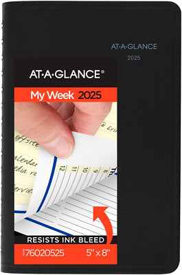 AT-A-GLANCE 2025 Appointment Book Planner, Weekly & Monthly, 5