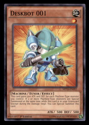 Yugioh Deskbot 001 #MP15-EN092 2015 Mega-Tins Mega Pack LP-image