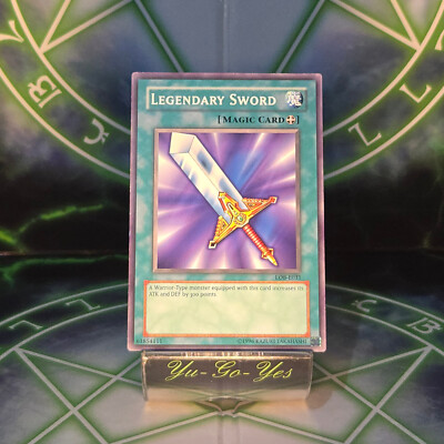 LOB-E031 Legendary Sword YuGiOh Card-image