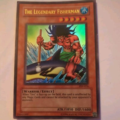 The Legendary Fisherman PSV-076 Ultra Rare Yugioh Card -image