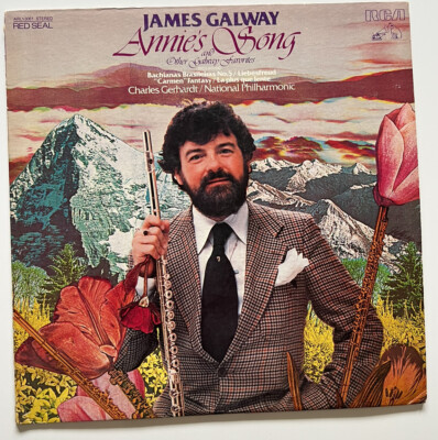 Vintage James Galway Annie's Song Record Album Vinyl LP-image
