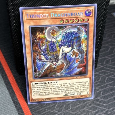 Thunder Dragonroar MP19-EN169 2019 Gold Sarcophagus Tin Mega Pack 1st Edition-image