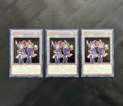 Yu-Gi-Oh! Yami Yugi / Yugi Moto Token CT14-EN007 Ultra Rare Limited Ed NM/M x3-image