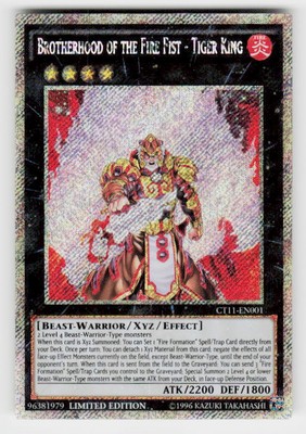 2014 Mega-Tins #CT11-EN001 Brotherhood of the Fire Fist 1st Edition-image