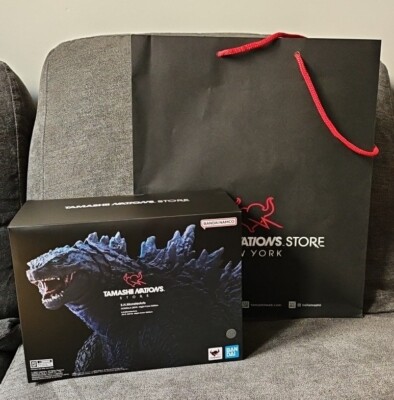 S.h. MonsterArts Godzilla (2019) Night Color Edition-Exclusive Tamashii Nations-image