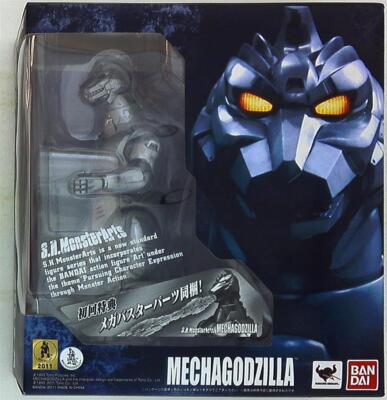 S.H. MonsterArts MECHAGODZILLA 1993 Toho Godzilla w/Mega Buster Parts by Bandai-image
