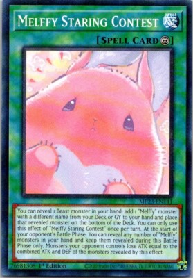 Yu-Gi-Oh Yugioh Melffy Staring Contest MP23-EN141 Mega Tin Dueling Heroes-image