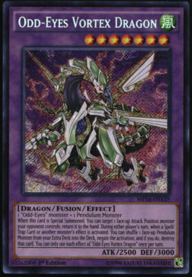 Yu-Gi-Oh! - 2016 Mega-Tin Mega Pack Odd-Eyes Vortex Dragon 2016 MP16-EN139 1st-image