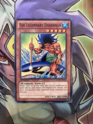 LCJW-EN024 The Legendary Fisherman Common 1st Edition NM Yugioh Card-image