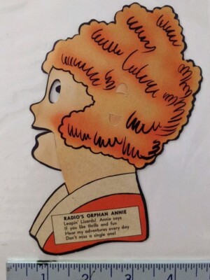 Rare Vintage 1938 Little Orphan Annie Shadowette Wander Co-image