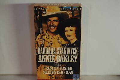 Annie Oakley, Barbara Stanewyck, Western Movie, VHS format-image