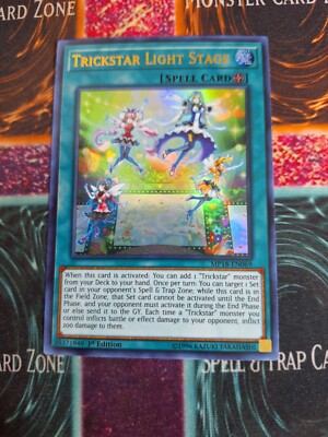 Yu-Gi-Oh! Trickstar Light Stage MP18-EN069 Ultra Rare 1st Edition Near Mint-image
