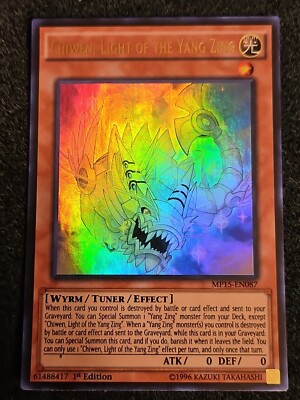 Chiwen, Light of the Yang Zing - MP15-EN087 - Ultra Rare 1st Edition NM-image
