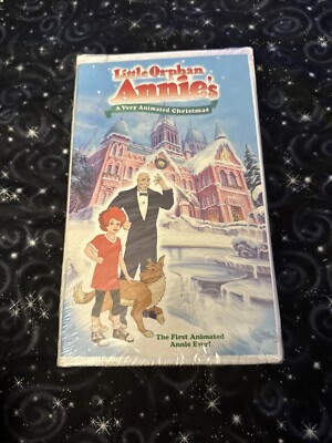 🔥SEALED🔥 Little Orphan Annie - A Very Animated Christmas - VHS-image