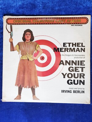 STILL SEALED Ethel Merman Lp Annie Get Your Gun Irving Berlin Orig Broadway Cast-image