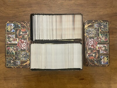 Yugioh Card Lot - TWO MEGA TINS FULL OF CARDS - Includes Holos from recent sets-image