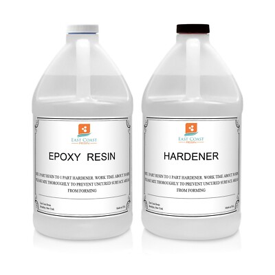 EPOXY RESIN 1 Gal kit (General Purpose) for Super Gloss Coating and Table Tops-image