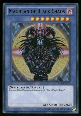 Yugioh! Magician of Black Chaos YGLD-ENC01 Ultra Rare-image