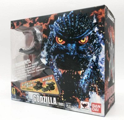S.H.MonsterArts Burning Godzilla 1995 FIRST RELEASE Bandai Tamashii Nations Jp-image