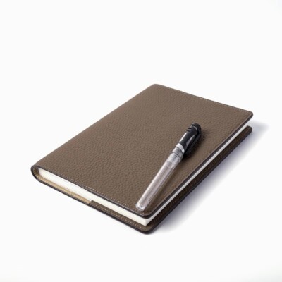 A5 Genuine Leather Vintage Journal Notebook Protective Book Cover-image