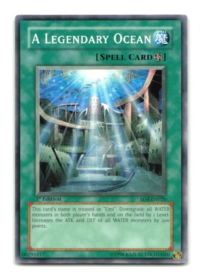 A Legendary Ocean - SD4-EN020 1st Edition - YuGiOh-LP-image