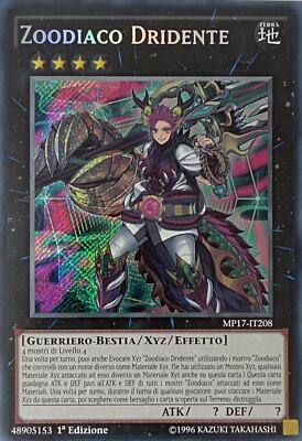 Drident Zodiac - Rare Secret Mega-Tin 2017 Mega-Pack - MP17-IT208 ITA New-image